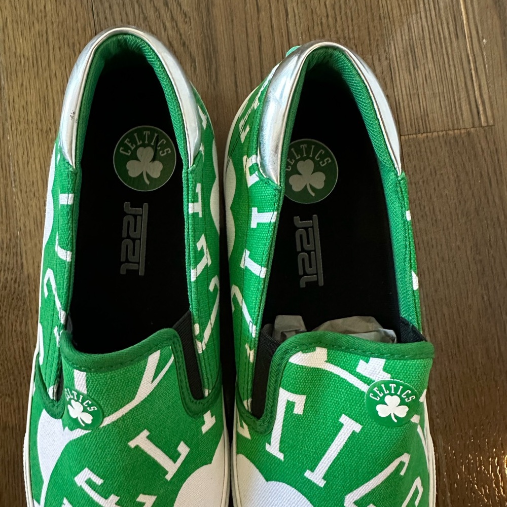 Boston Celtics NBALab Slip-on Sneakers - Picture 3 of 5